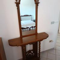 Toilette con specchio