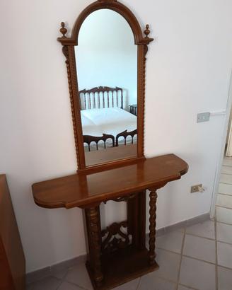 Toilette con specchio