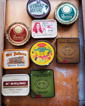 Scatole di latta Vintage 