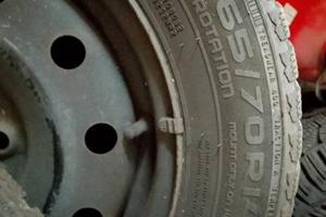 penumatici invernali Opel Agila 2012 usati