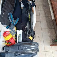 attrezzatura completa sub