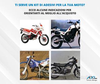 Adesivi per la tua moto su richiesta