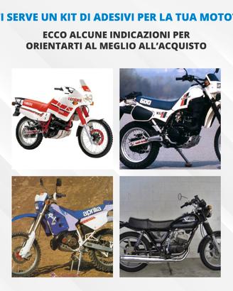 Adesivi per la tua moto su richiesta
