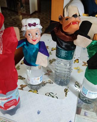 gioco marionette cappuccetto rosso
