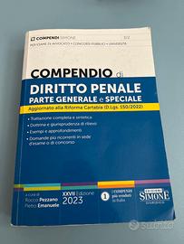 Compendio di diritto penale parte generalespeciale