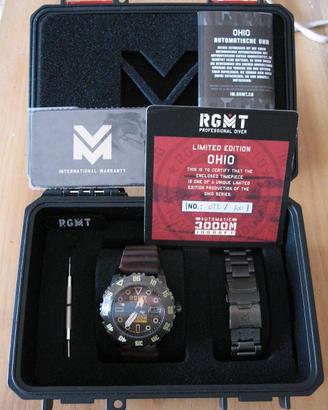 Orologio automatico RGMT Ohio, edizione limitata n