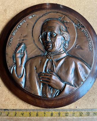 Medaglione San Giuseppe Benedetto Cottolengo