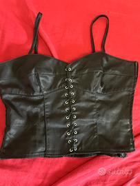 corsetto nero