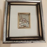 Quadro con Piastra in Argento 