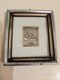 Quadro con Piastra in Argento 