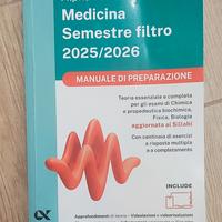 libri kit  Alpha test semestre filtro medicina