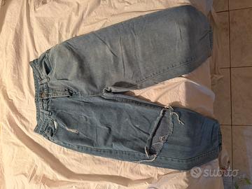 Jeans bi-colore