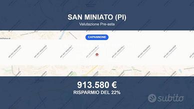 Immobile in asta di 3147 m² a San Miniato