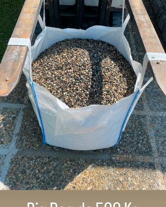 PIETRISCO SPACCATO Big Bag 500 kg e Sacchi da 25Kg