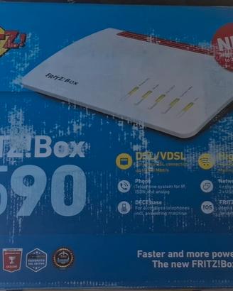 modem Fibra Fritz Box 