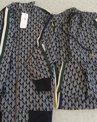 COMPLETO TUTTA LACOSTE autunno tg L XL XXL 