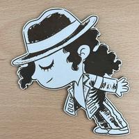 Calamita Legno MICHAEL JACKSON new 10 cm