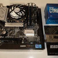 Scheda Madre + 16GB RAM + Intel i5 + Dissipatore