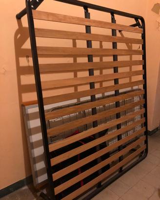 Rete con doghe in legno
