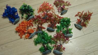 NUOVO Pianta GRANDE 20 x 20 cm acquario con vaso