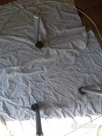 Tavolino Rotelle Vetro