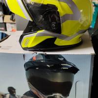 Casco moto BMW carbon system 7,  modulare