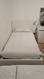 letto contenitore malm Ikea singolo 