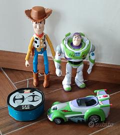 Toy Story4 macchina rc Woody e Buzz Lightyear 