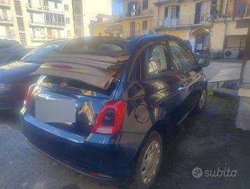 Fiat 500 cabrio 1.2 pop, unico proprietario