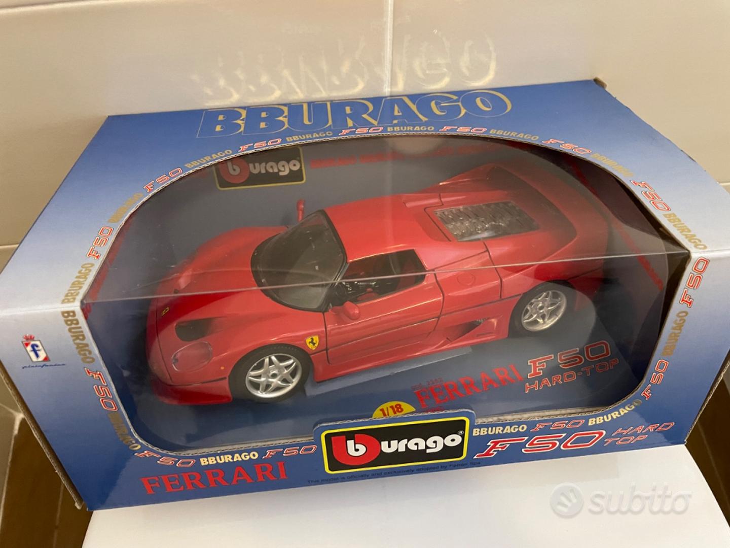 N°291 - Ferrari F50 Hard top Burago 1/18