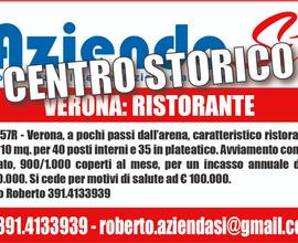 Verona, ristorante a rate no bar
