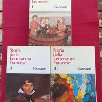 Collana 3 vol. "Storia Letteratura Francese" 1985