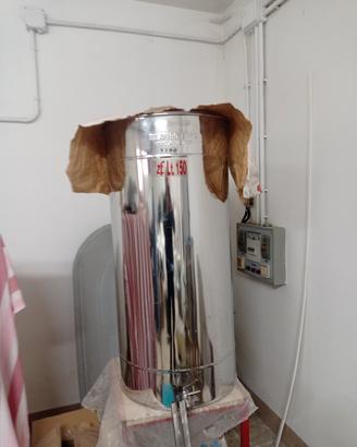 serbatoio acciaio inox 150lt