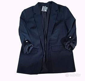 giacca nera blazer mai indossata elegante