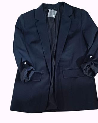 giacca nera blazer mai indossata elegante