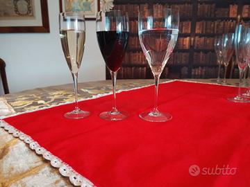 Servizio bicchieri cristallo Riedel