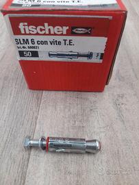 Tassello Fischer SLM 6 con vite a dado, foro 12mm