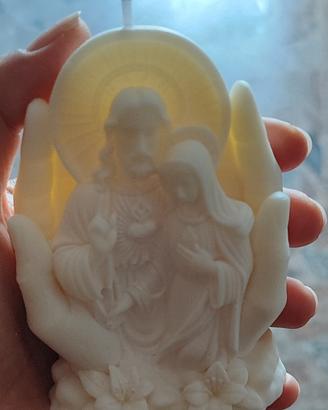 candela di Gesù e Maria
