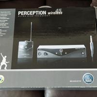 Sistema wireless UHF per chitarra e basso