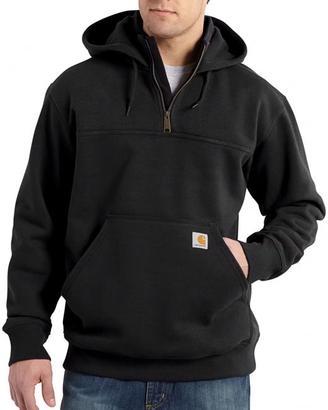 FELPA CARHARTT HEAVYWEIGHT QUARTER-ZIP  NERO