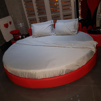 Parure lenzuola per letto tondo