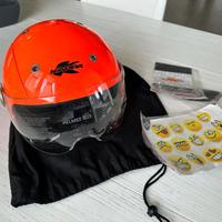 Casco kappa moto bambino nuovo jet