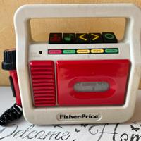 Registratore Fischer Price 3808 vintage X RICAMBI