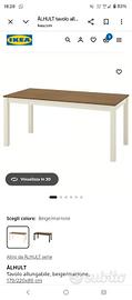 Tavolo Ikea alhult 170/220x80
