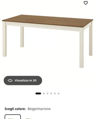 Tavolo Ikea alhult 170/220x80