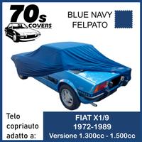 Telo copriauto felpato FIAT X1/9 1972-1989
