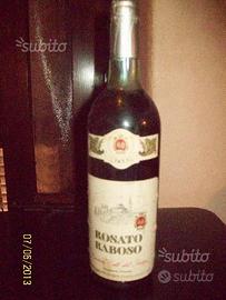 Antica bottiglia RABOSO ROSATO DEL 1973