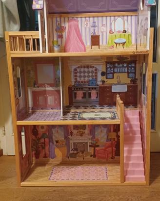 casa barbie in legno