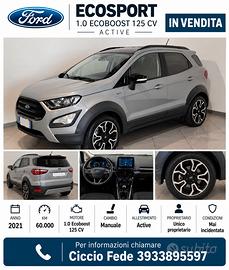 Ford ecosport 2021 1.0 ecoboost 125 cv 60000 km
