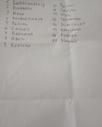 Lotto Geni della Matematica 17 Volumi